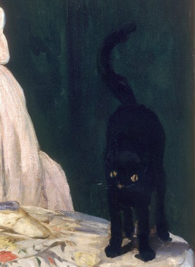 Olympia (detail) by Édouard Manet